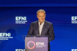 Tusk przemawia stanowczo w Sopocie: "To nie jest gra dla słabych"